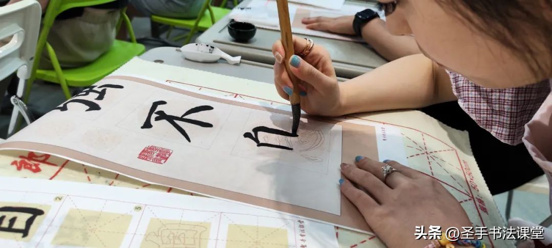 青少年书法培训,书法培训班教学方法的宣传