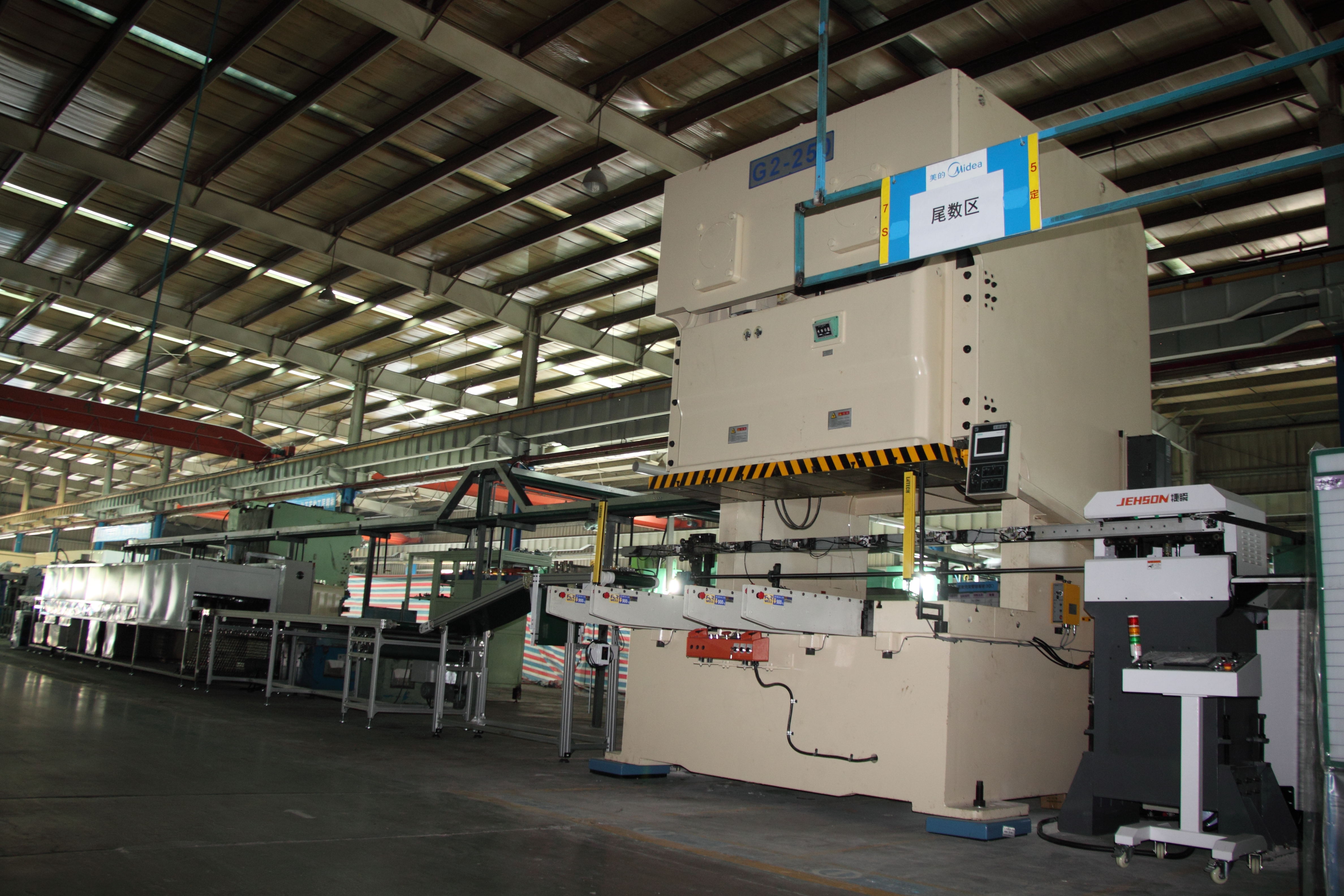 冲压自动化生产线的工艺流程,金鸿顺冲压自动化生产线