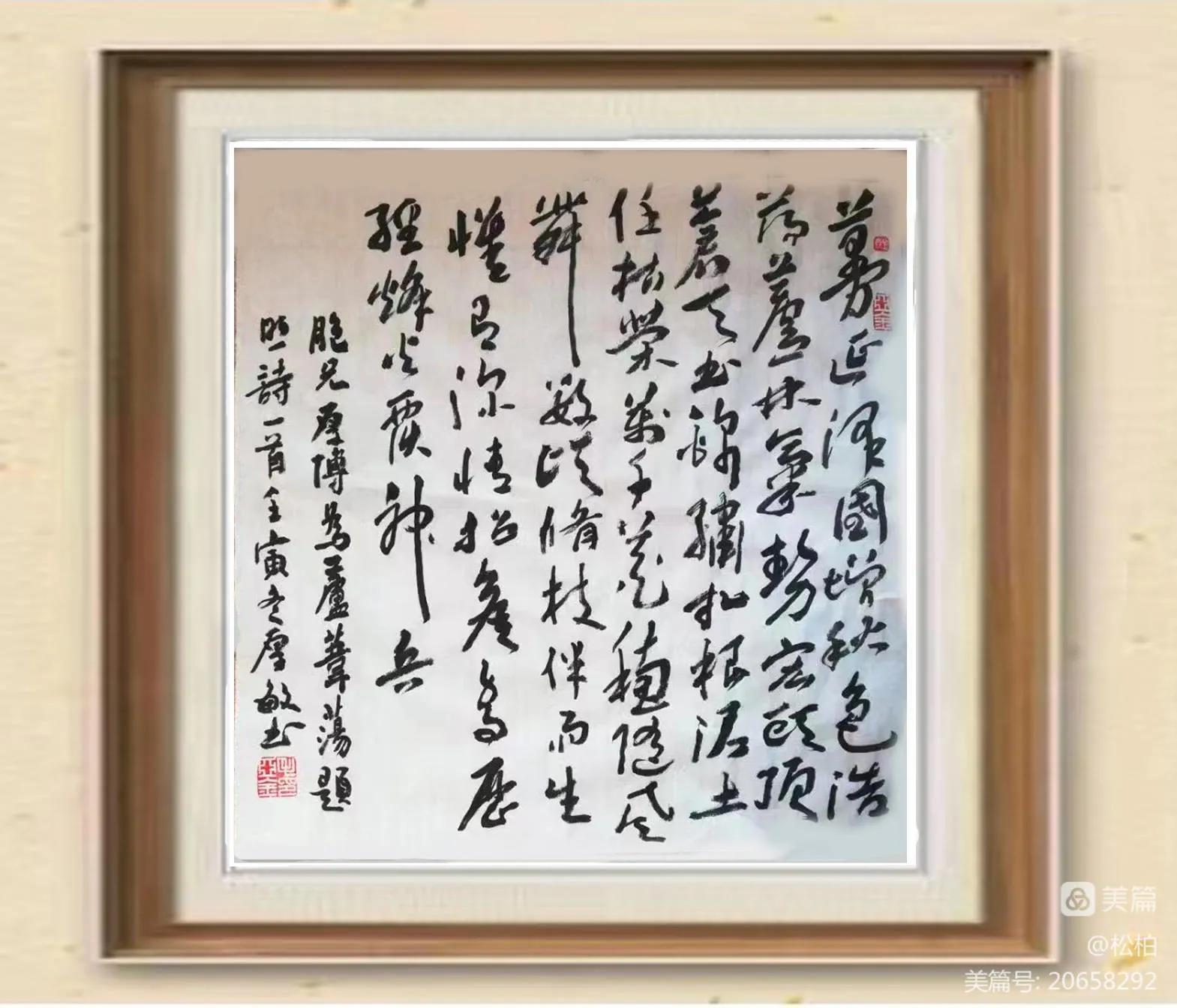 【松柏】诗图战友情（二十一）沙湖沔阳州