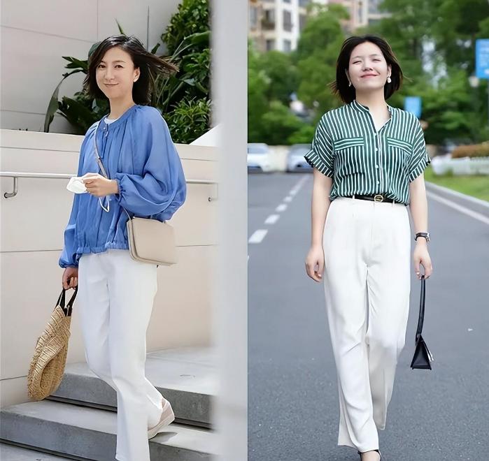 白色裤子穿出优雅气质，教你3穿3不穿！