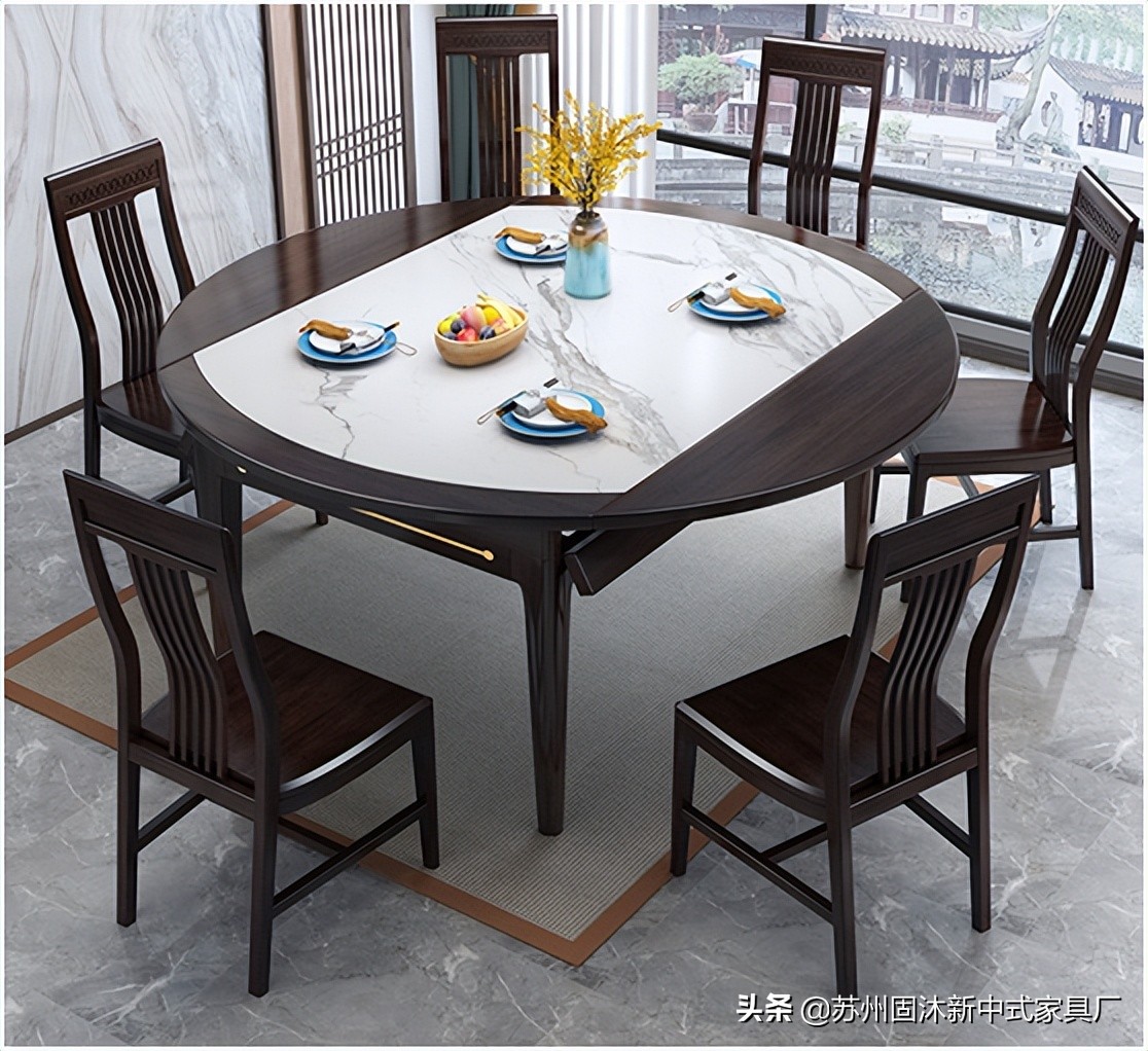 全屋实木家具新中式,新中式含蓄秀美韵味十足