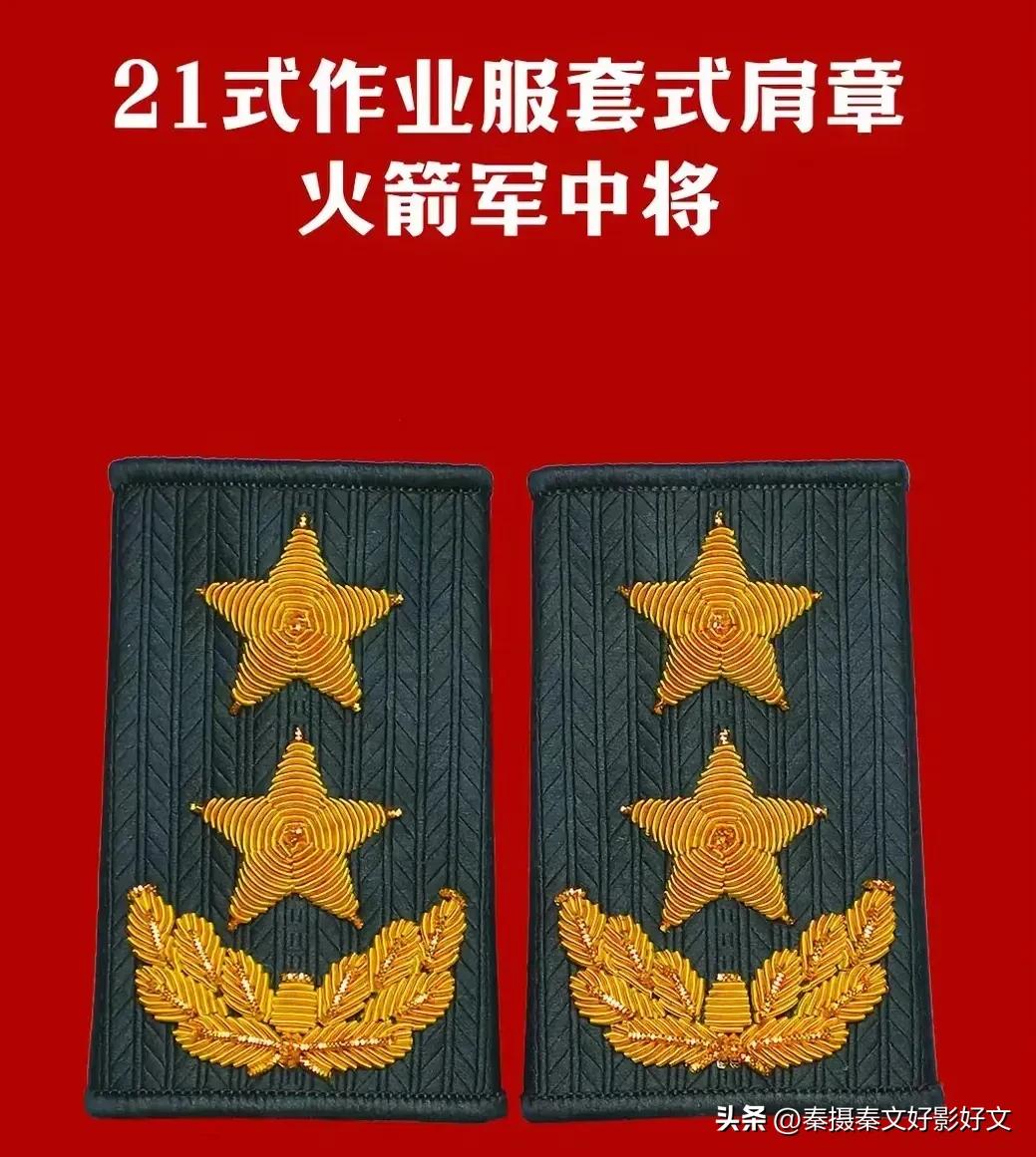 陆海空火箭军*警武**部队全套常服肩章和21式作业服套式肩章