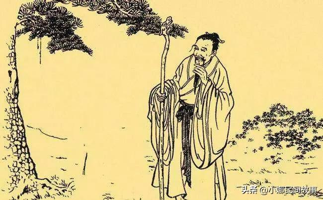 民间故事男子庙里躲雨,民间故事老头躲棺材避雨