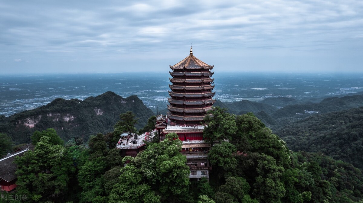 中国十大佛教名山排名图片,四大佛教名山哪个人气最大