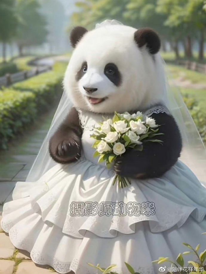 花花：接住谭爷爷给的小苹果，仿佛接住了整个世界。