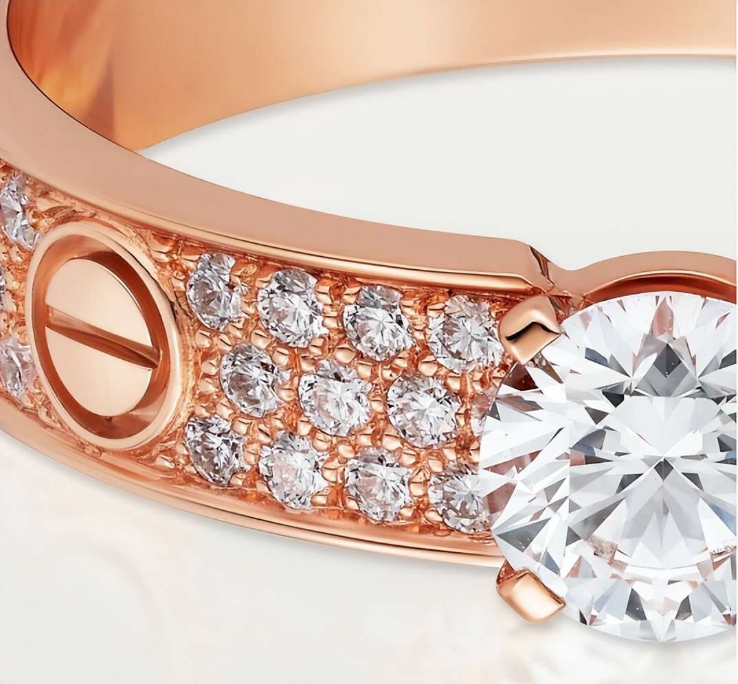 全网女生都爱的玫瑰花戒指,卡地亚钻戒款式