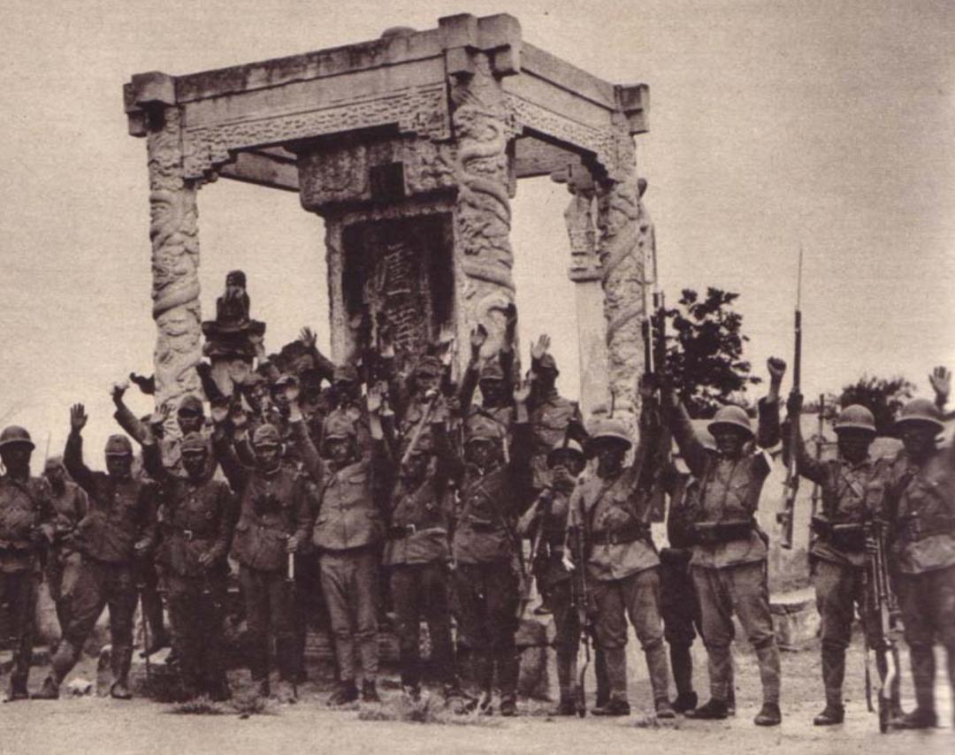 七七事变的抗战老照片,老照片日军镜头下的七七事变