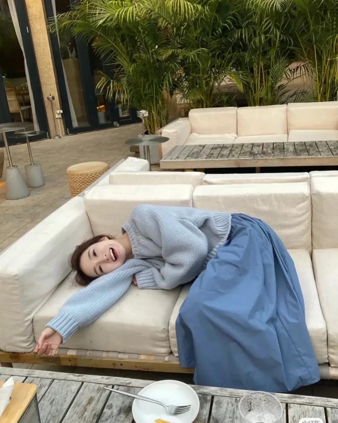 心动的信号2杨凯雯自我介绍,心动的信号2杨凯雯蓝色毛衣