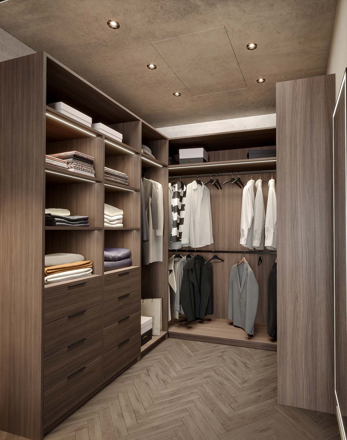 卧室有必要全部装柜子吗,装修有没有必要全屋做柜子