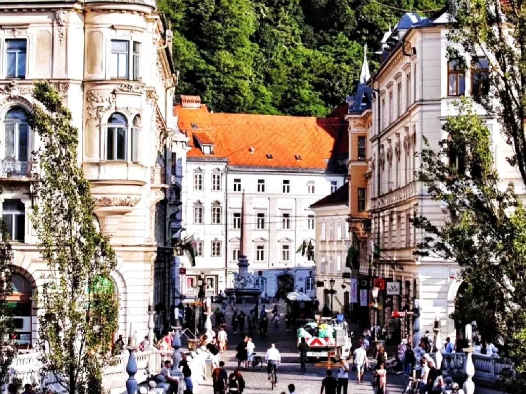 斯洛文尼亚风光图片,欧洲建筑风格旅游景点