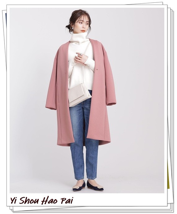 无领大衣如何穿才好看,无领大衣的多种搭配