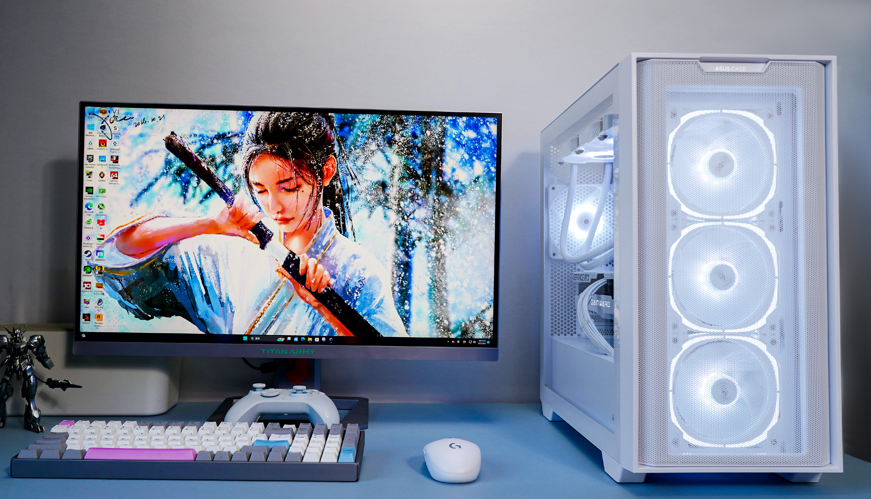 最新装机方式：背插式体验，I7+B760+RTX4070Ti攒台白白的主机