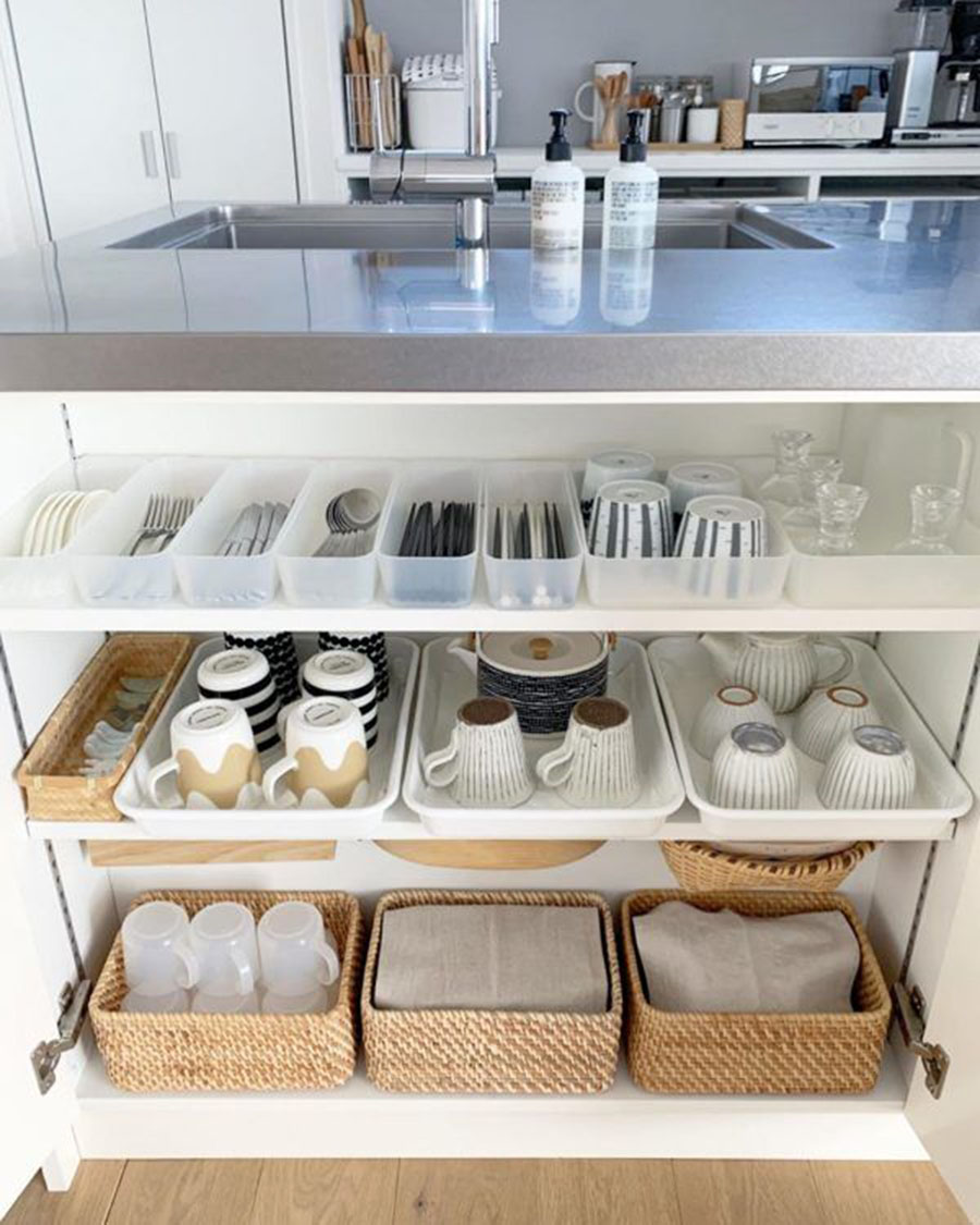 碗盘餐具怎么收纳,盘子餐具收纳小妙招