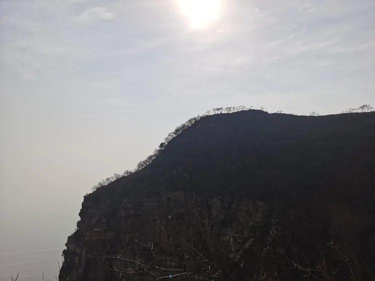 绝壁大梯白云寺,徒步白云寺