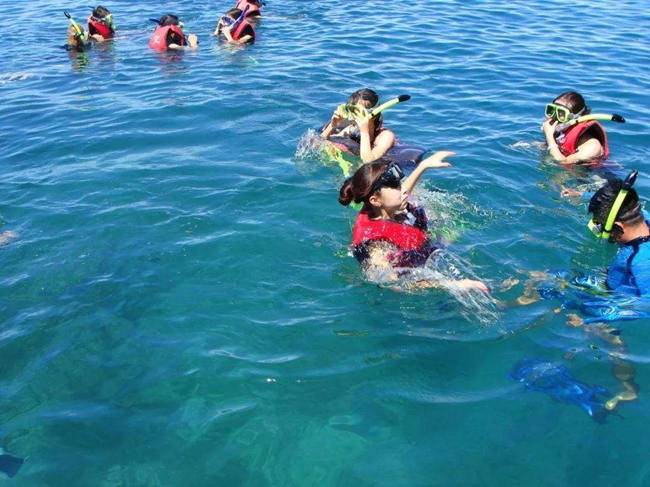 惠州巽寮湾领海游艇俱乐部浮潜,ufo无边际泳池巽寮湾九铭屿海浮潜