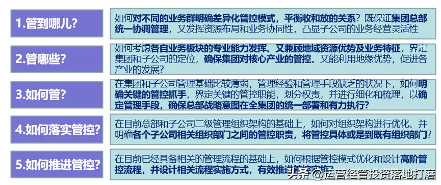 宁夏集团公司母子管控体系有哪些,母子公司管控模式好处