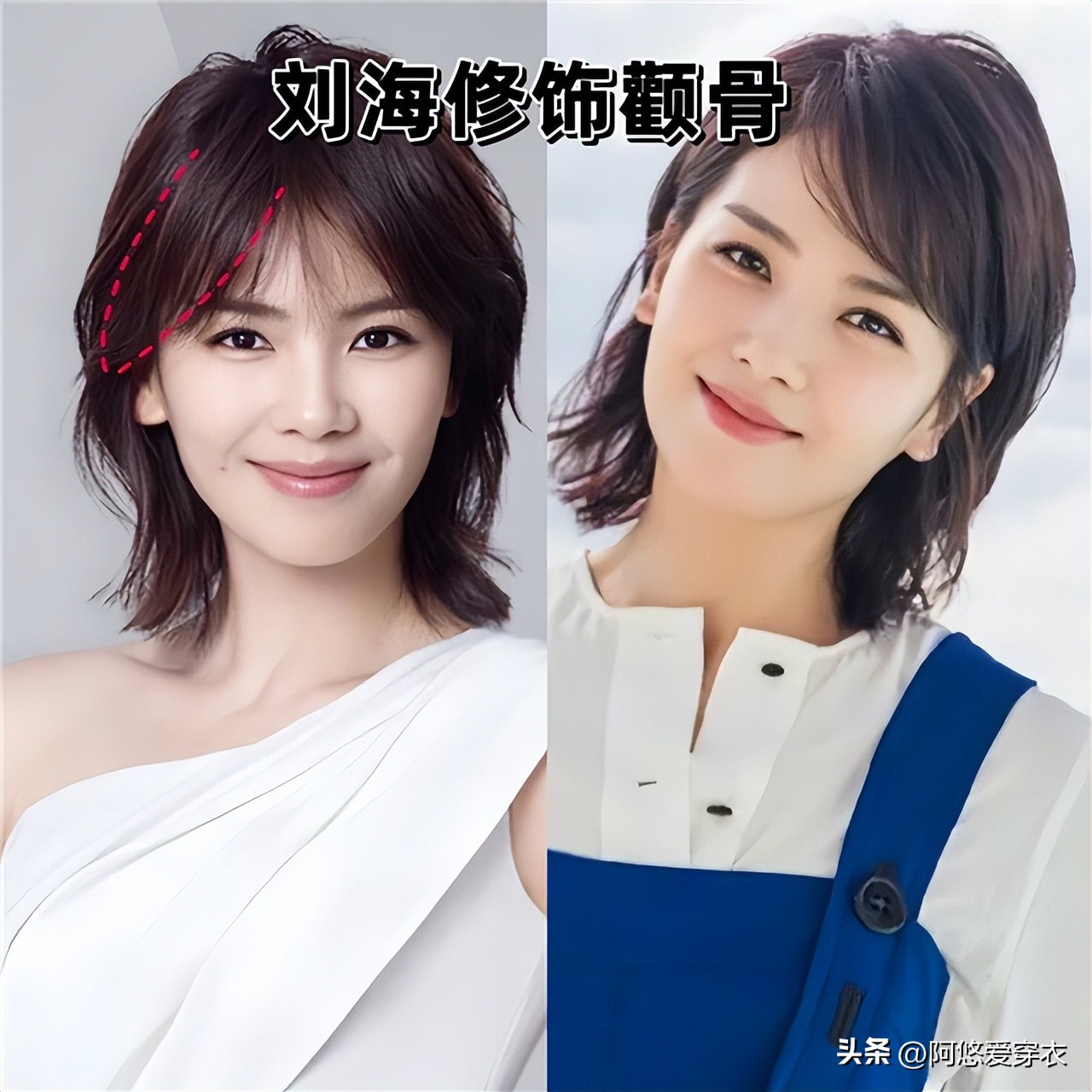 适合长脸的减龄羊毛卷发型,50岁女人头发告别黑长直和羊毛卷