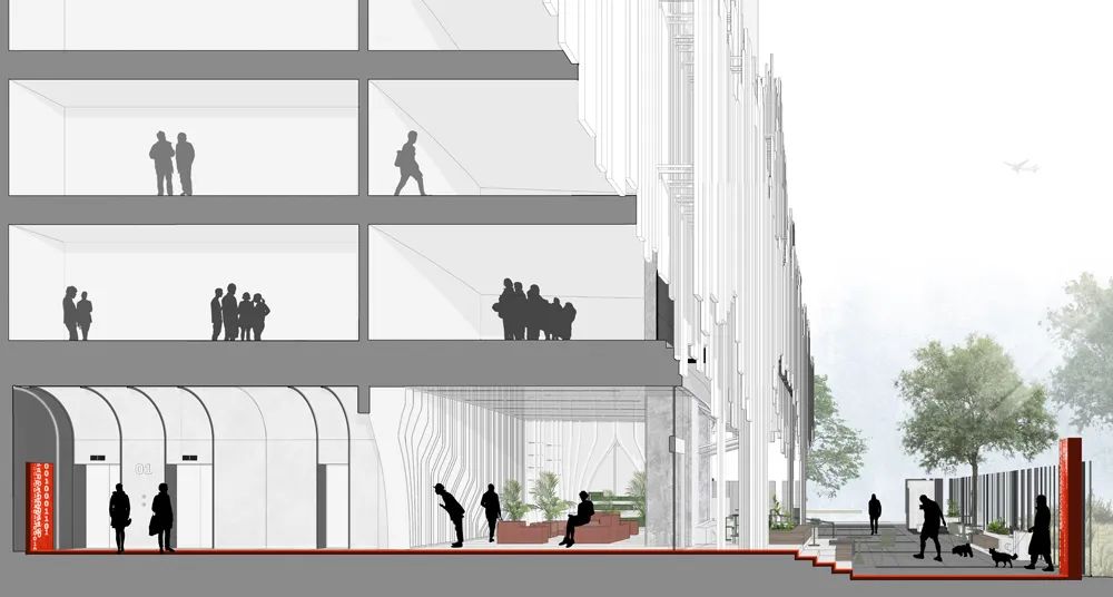 钢雨:德必上海书城WE改造设计/WutopiaLab