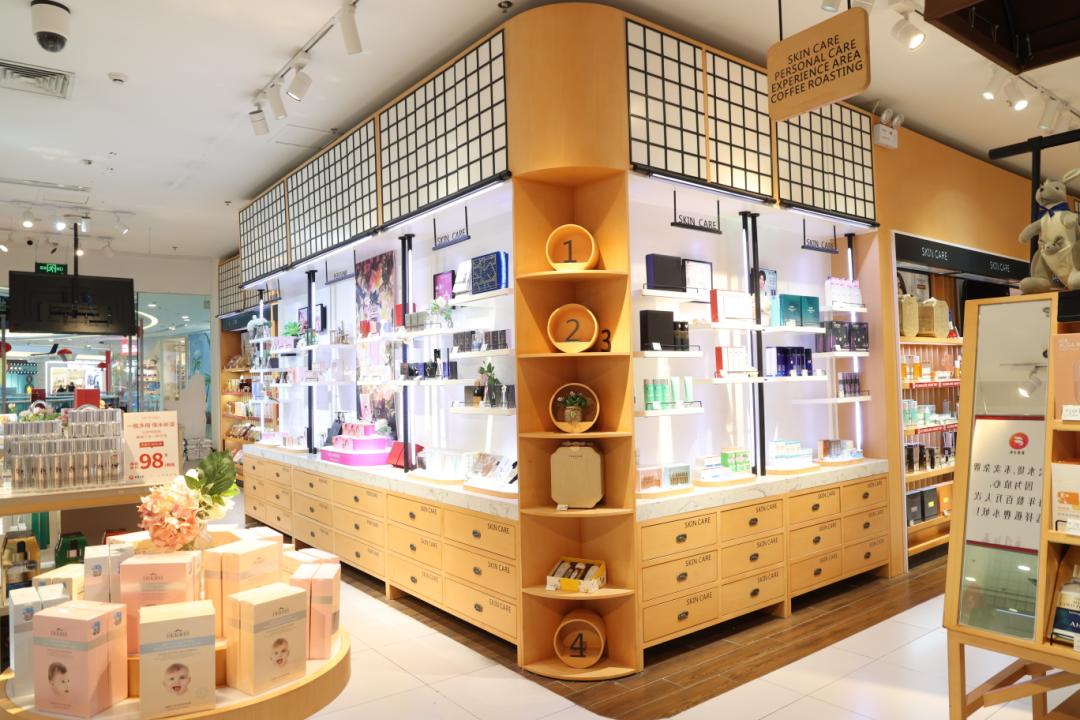 35平美妆集合店设计方案,1000平美妆店铺陈列