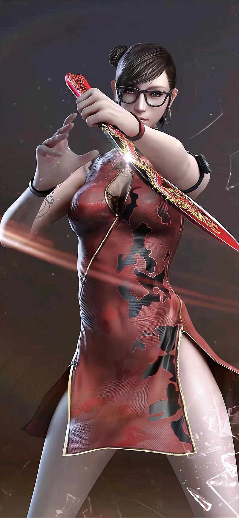 穿越火线女性角色超清壁纸,穿越火线美女孙尚香的图片