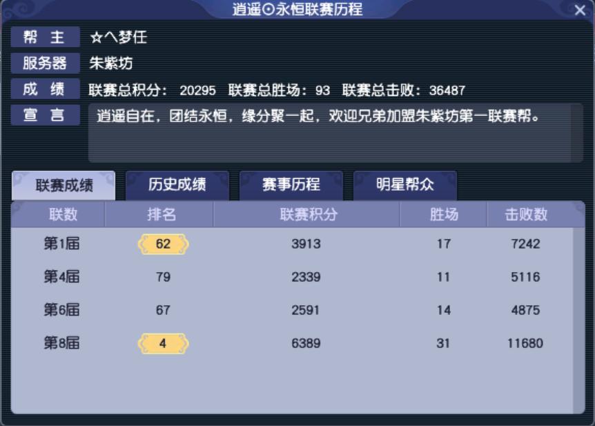 梦幻第十一联帮派联赛,梦幻西游最新11联帮战决赛