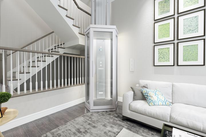 西继迅达别墅电梯,迅达别墅家用电梯