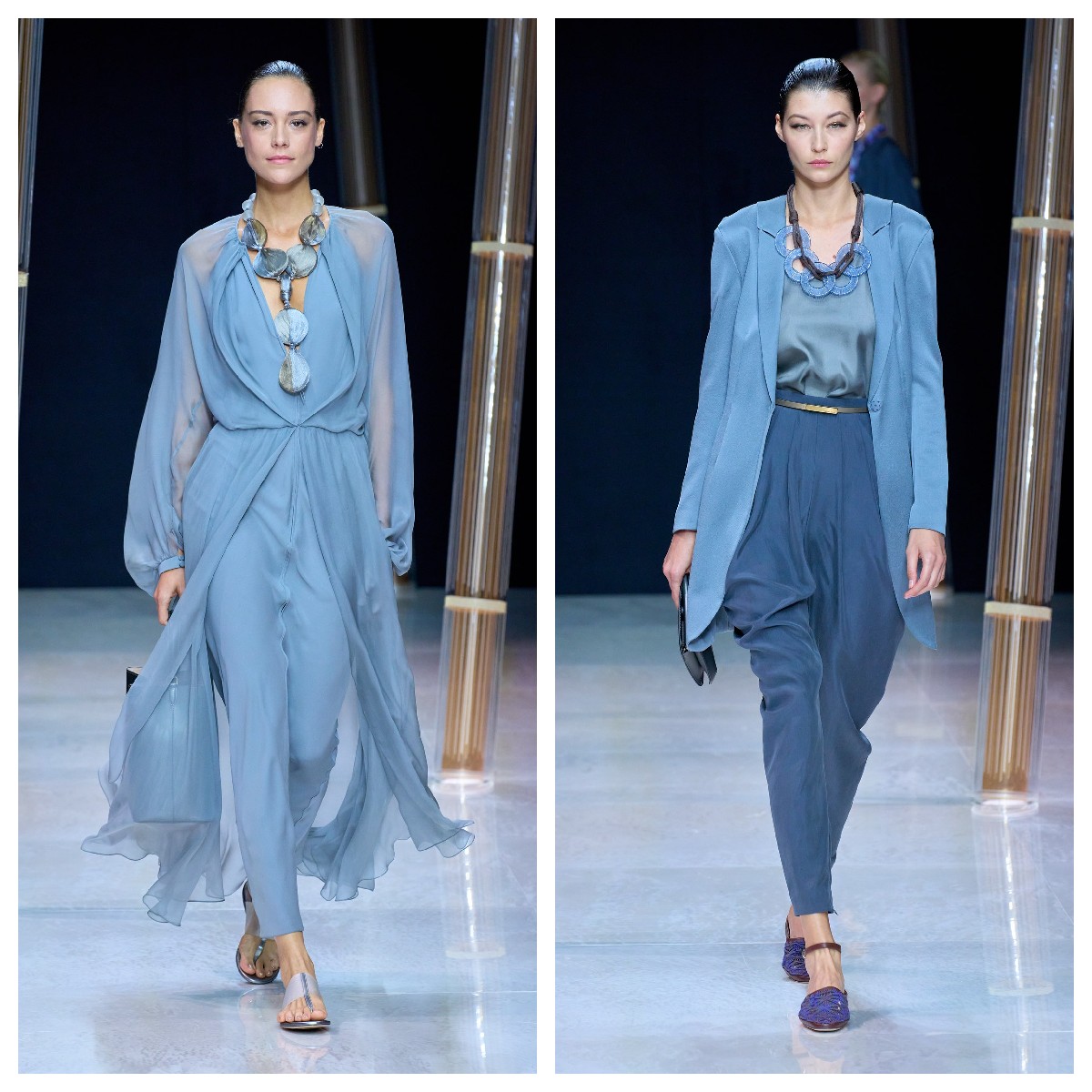 巴黎时装周2023秋冬阿玛尼,阿玛尼armani2022秋冬米兰时装周