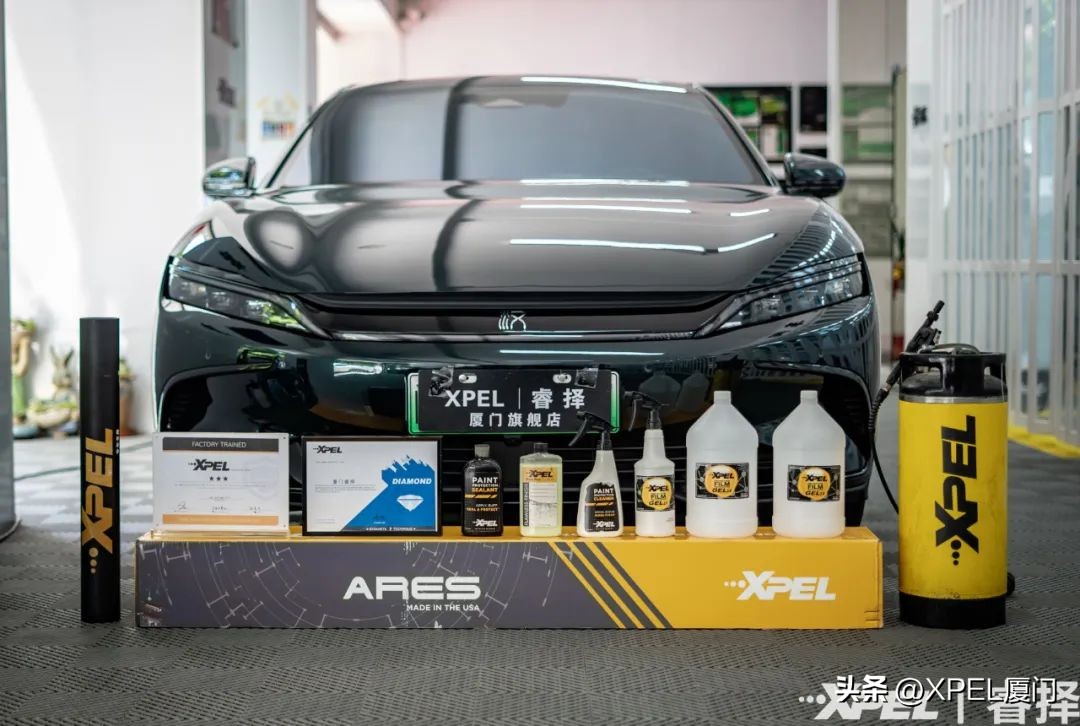 厦门汽车贴膜合肥,比亚迪车衣贴膜手法