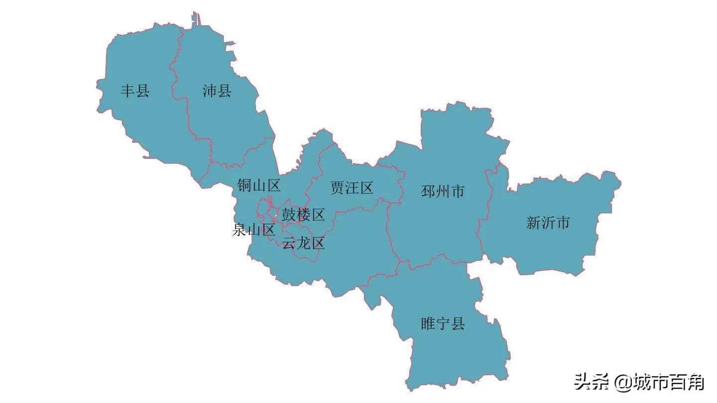 徐州各区县2021年gdp排名,徐州各县区gdp排名2020年