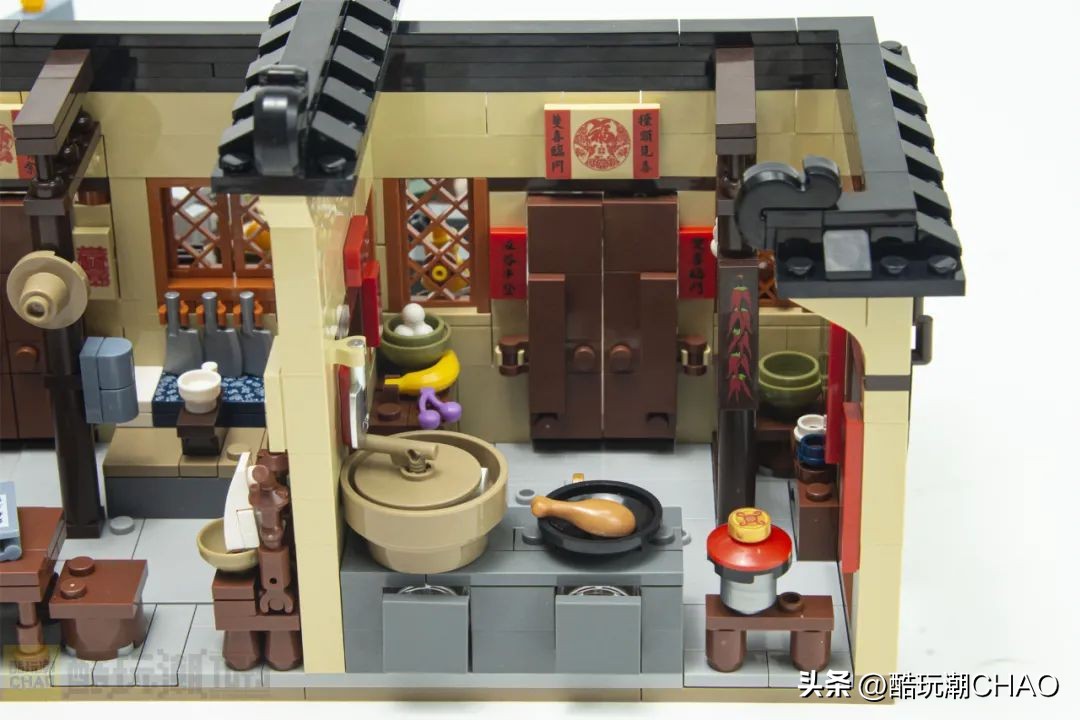 让江湖回忆再次重现掌心—拼奇积木86221同福客栈后院开箱评测