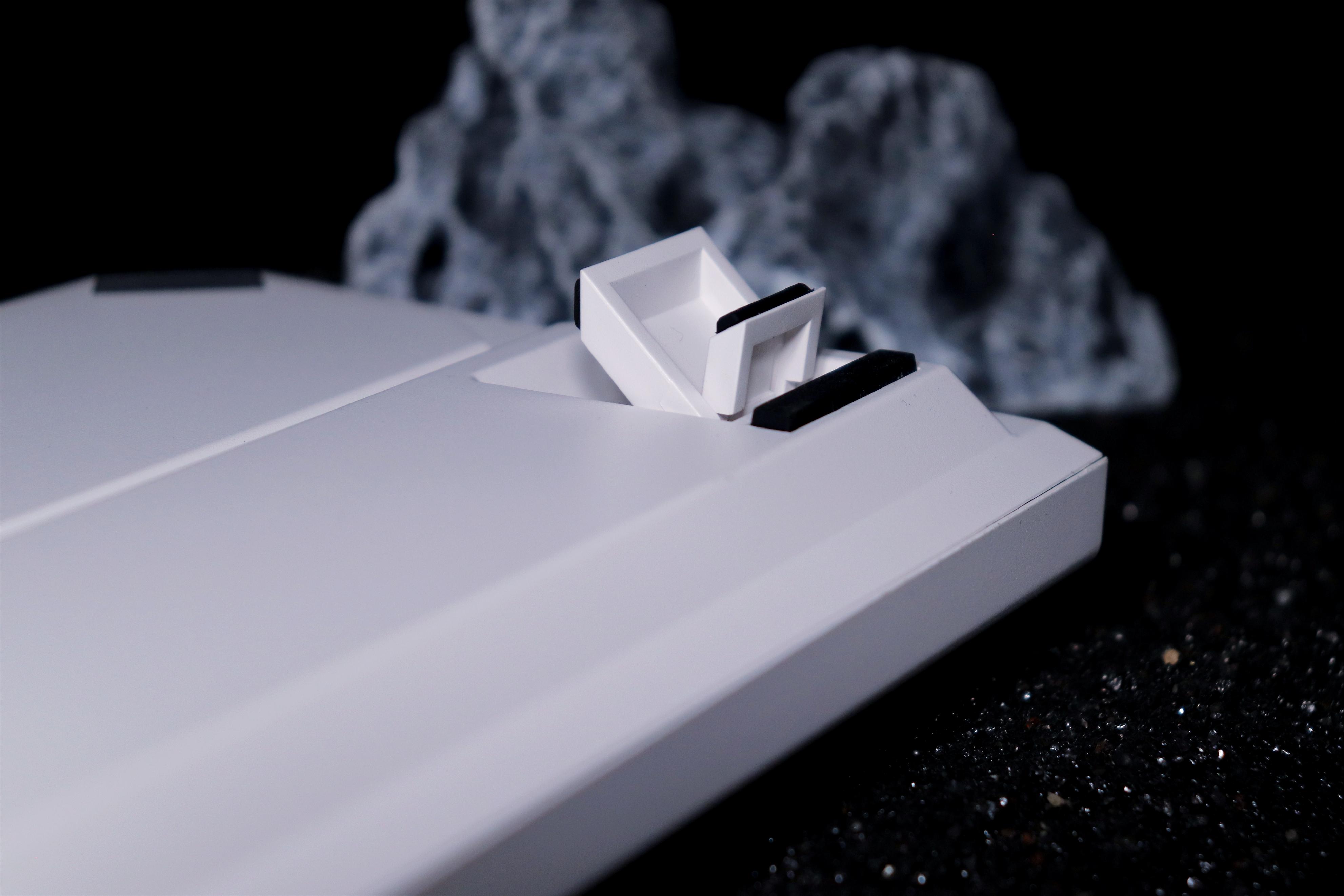 杜伽白泽机械键盘评测,杜伽K610W无线机械键盘