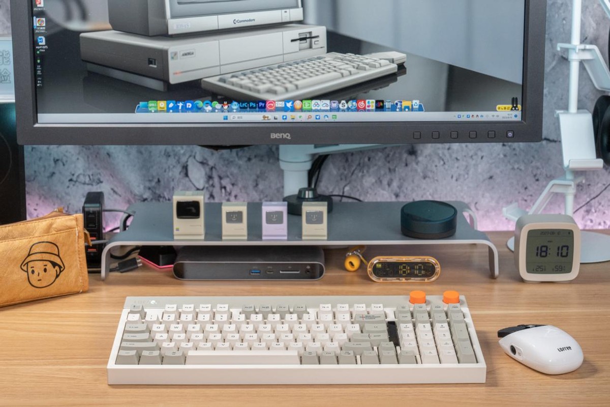 洛斐透明磨砂键盘测评,lofree洛斐机械键盘套装