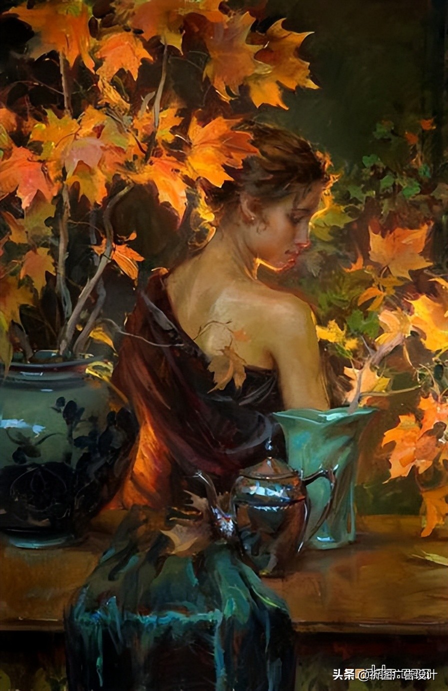 印象派油画风光作品欣赏,印象派油画艺术照片欣赏