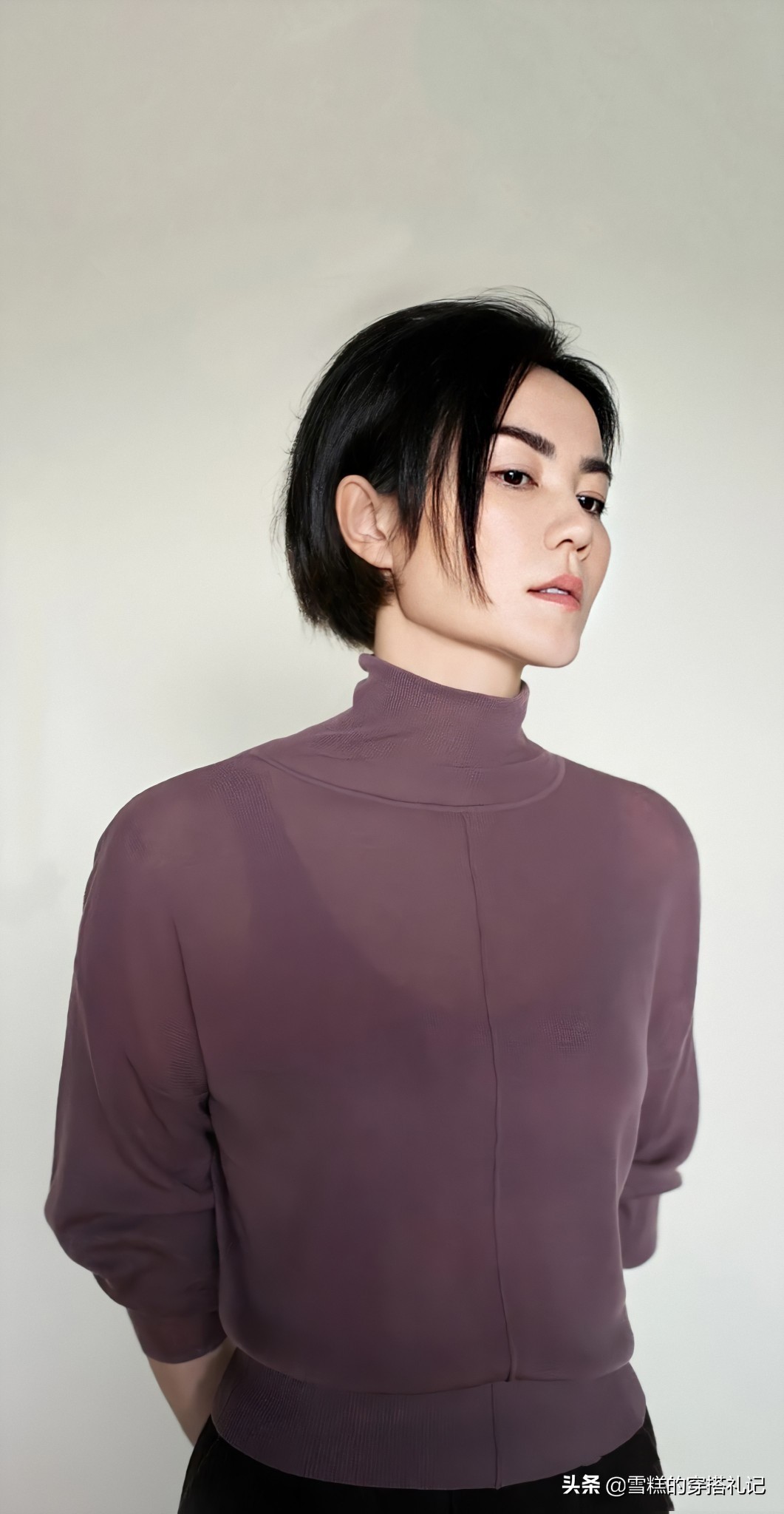 适合35岁女人的齐肩发,四十岁以上适合长发还是锁骨发