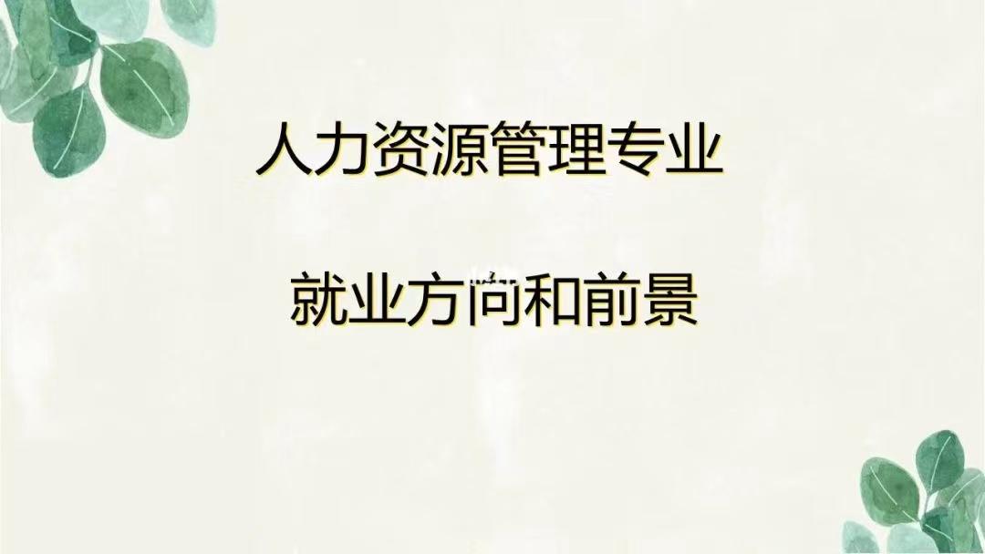 人力资源管理硕士就业前景如何,人力资源研究生就业前景怎么样