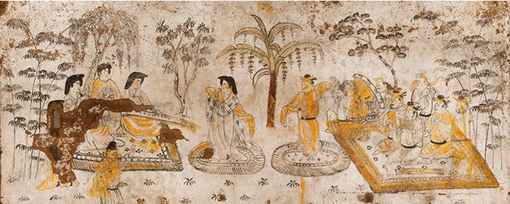 唐代壁画讲解,唐代壁画展不靠人工讲解