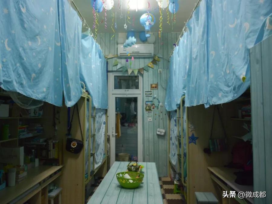 成都公办大学好看的宿舍,成都哪些大学宿舍好