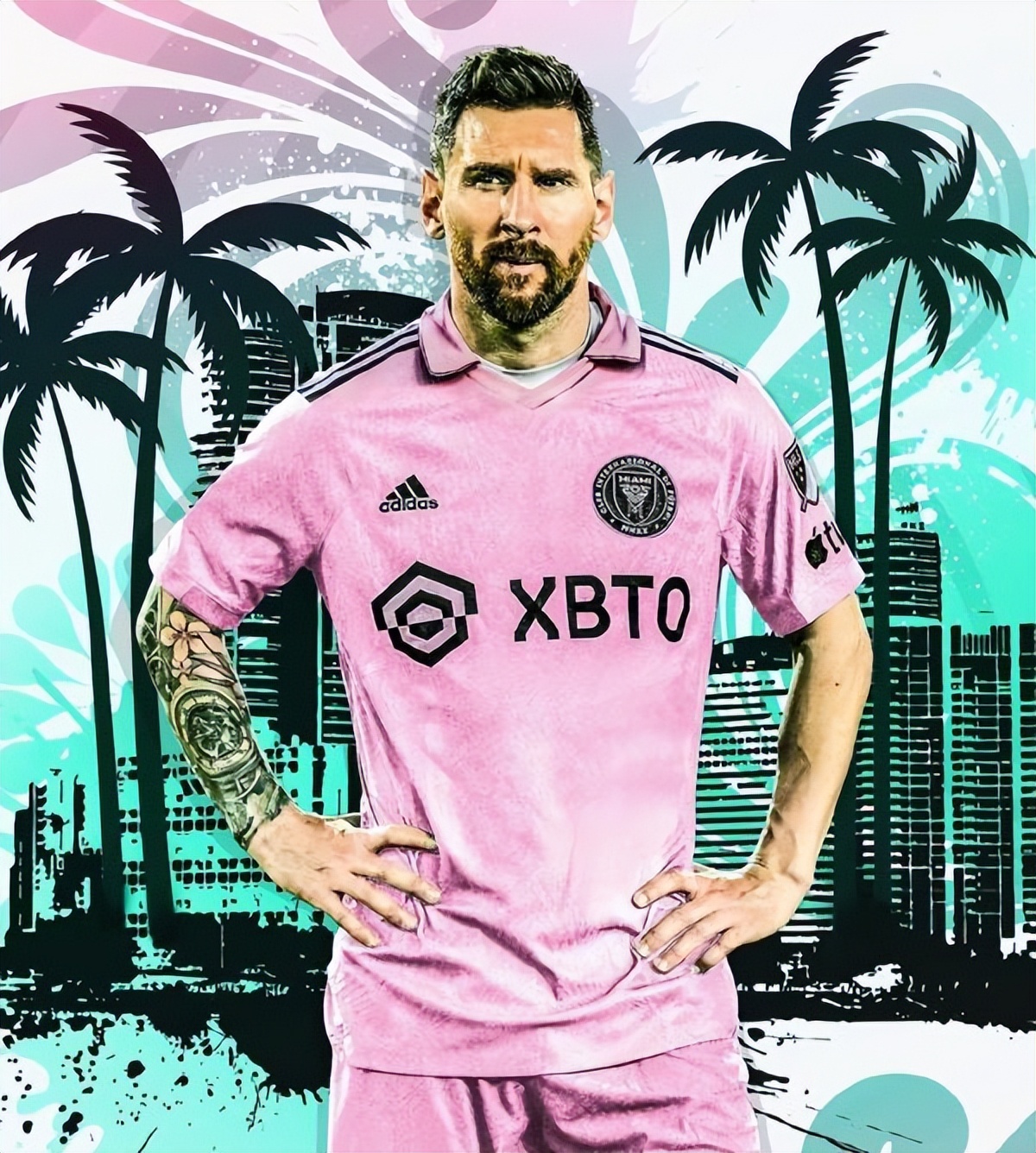 梅西加盟迈阿密国际小贝的付出,梅西小贝迈阿密国际