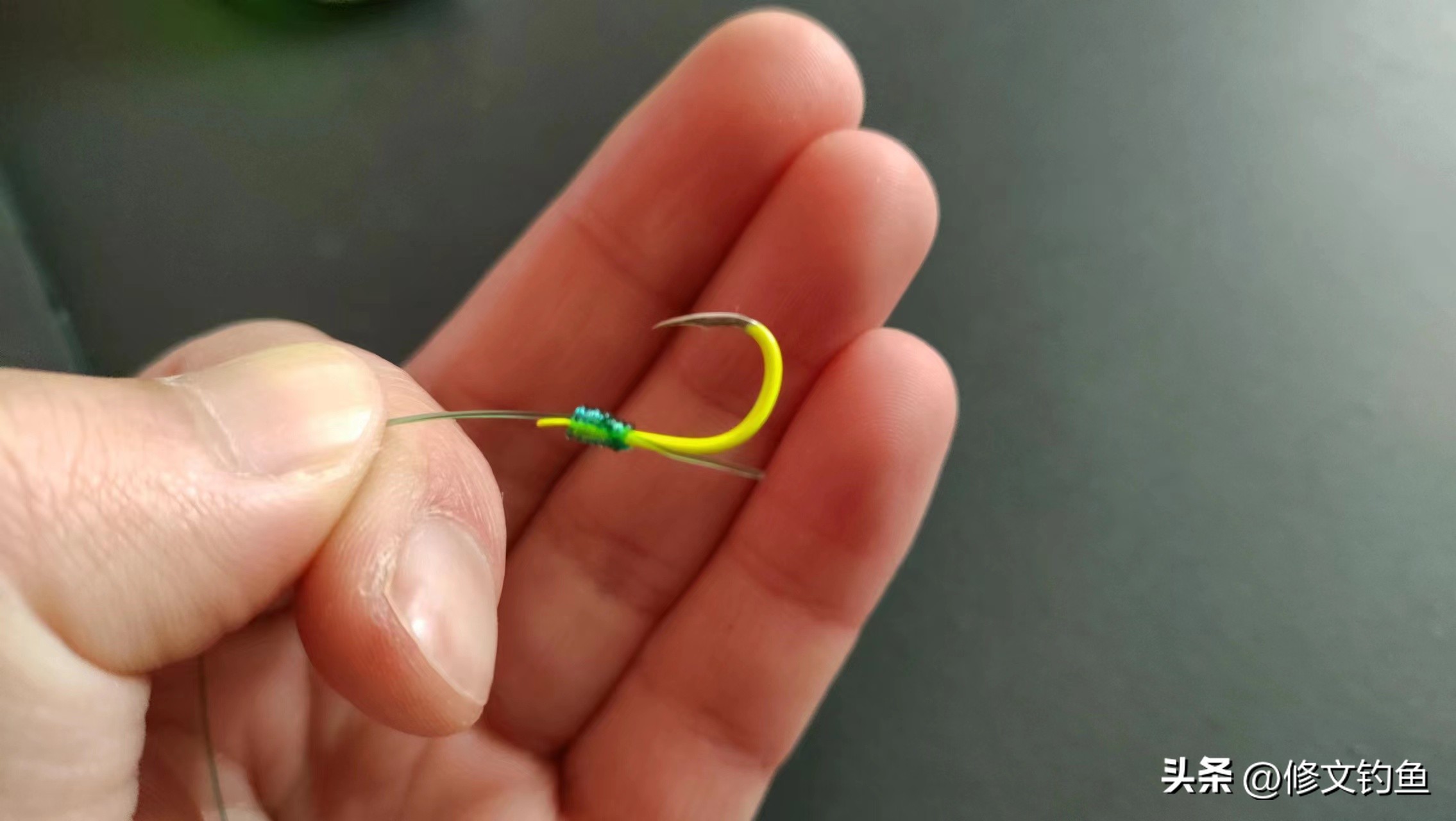 子线绑钩线不正是怎么回事,子线绑的不牢