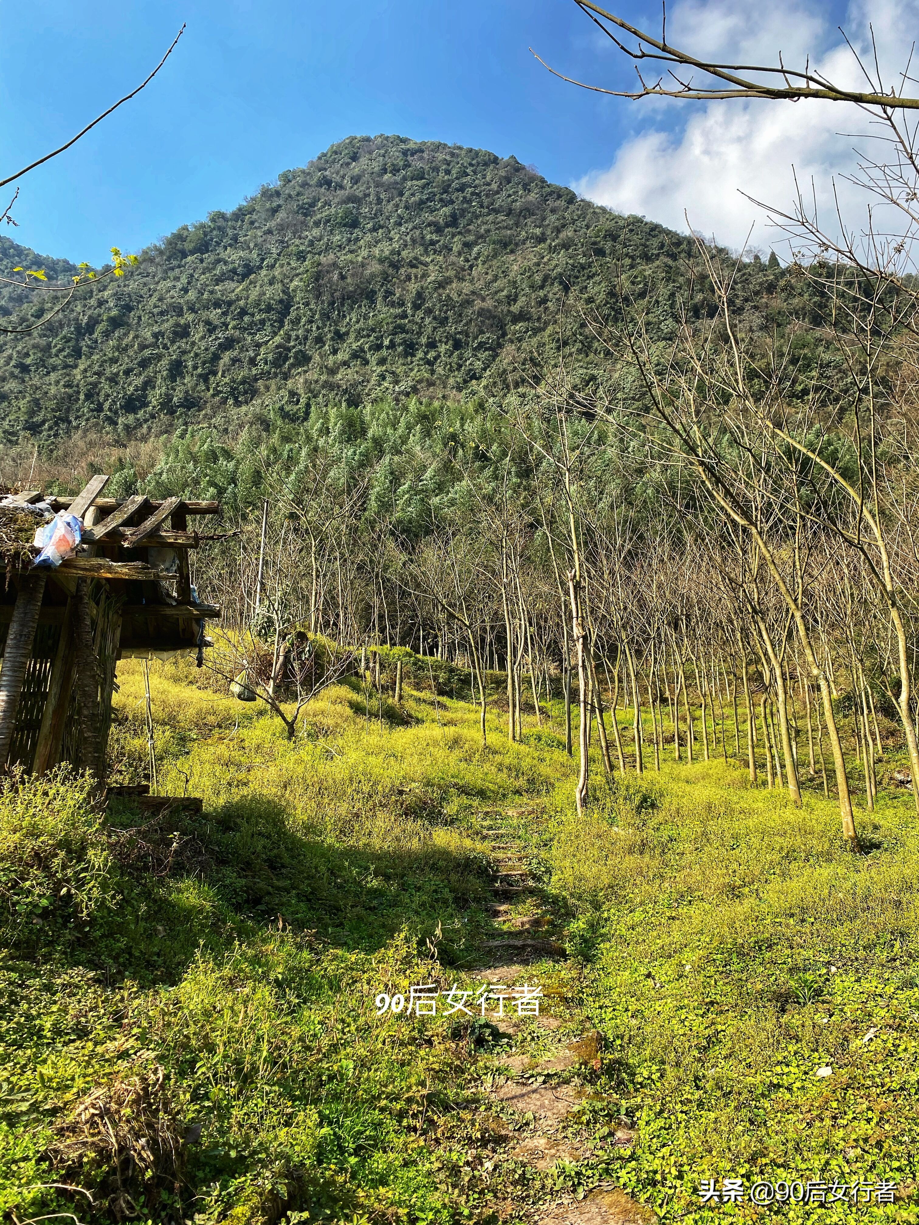 徒步大邑华山村,徒步大邑万佛顶
