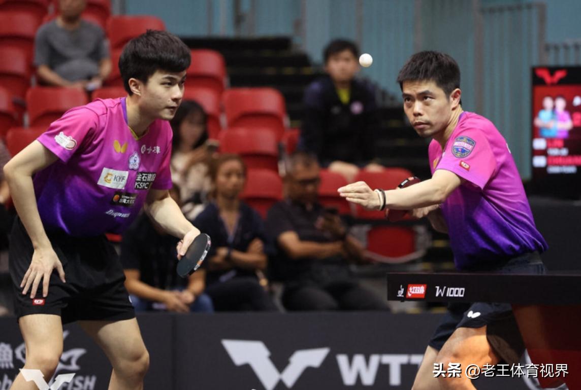 庄智渊亚洲杯半决赛,2015世乒赛男双庄智渊陈建安