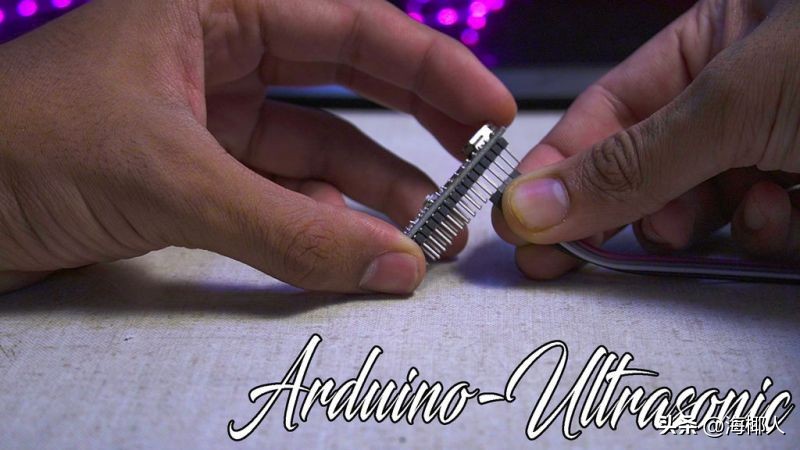 Arduino超声波测距制作教程,arduino超声波小车编程