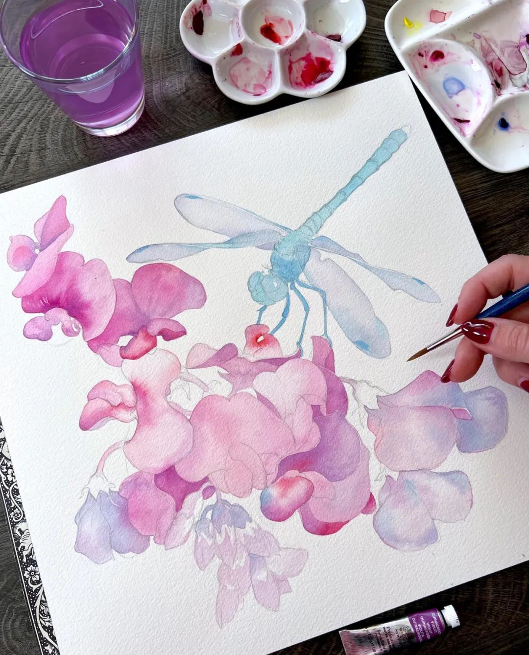 用色大胆的水彩作品,大神级水彩作品看完肯定不后悔