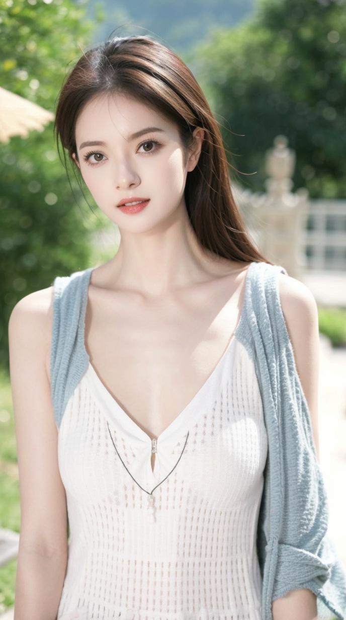 人像摄影夏日甜美可爱清纯女孩儿,艺术照摄影异域风写真