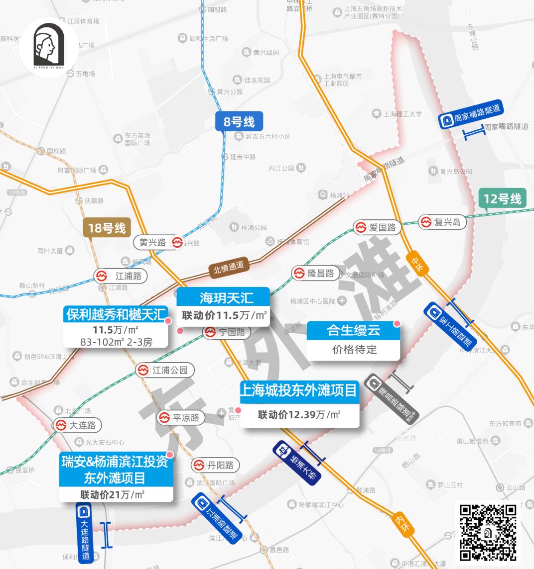 上海杨浦东外滩最好的楼盘 (在普陀武宁买房还是在北外滩买房)