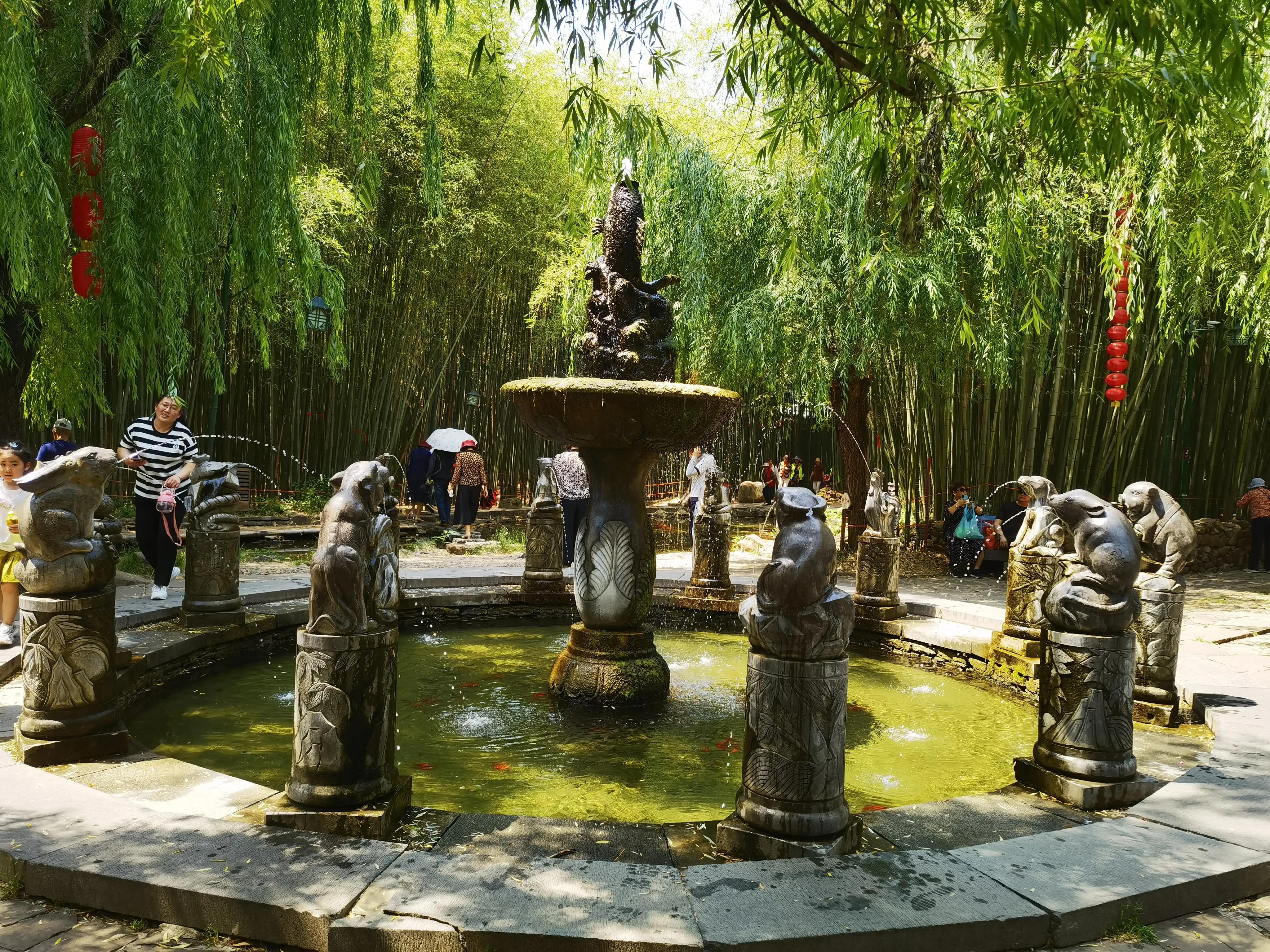 山东自驾游竹林小镇,五一自驾游推荐洞林湖