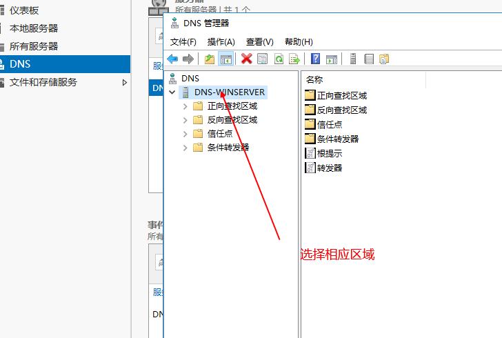 windows下dns服务器搭建,Windows中dns服务器搭建