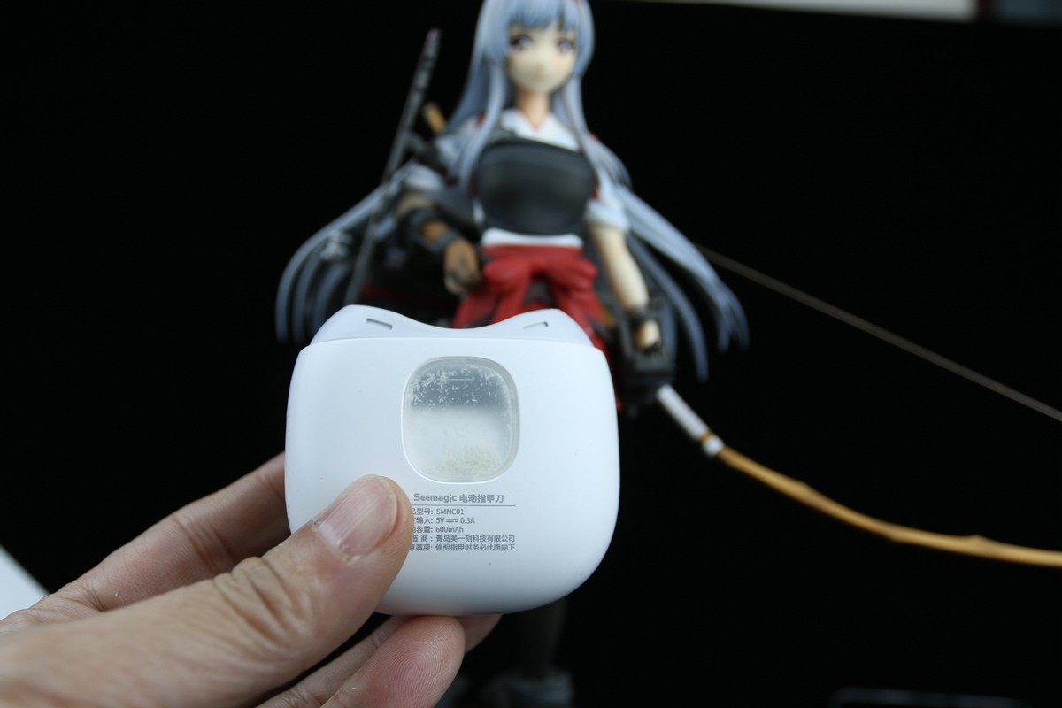 小米有品电动指甲刀剪脚趾甲,小米电动指甲刀亮甲