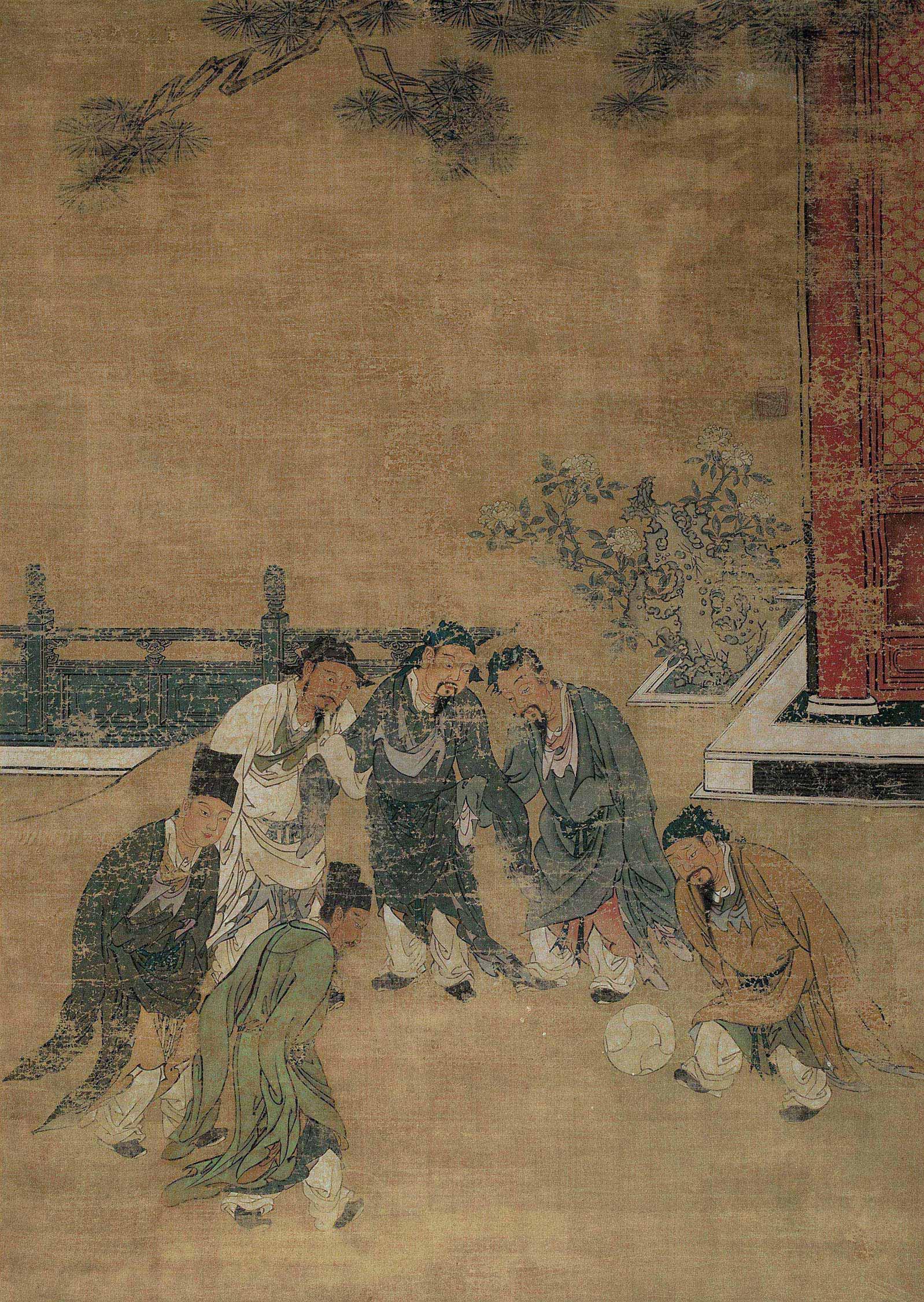 唐朝蹴鞠传播的路线,蹴鞠运动起源