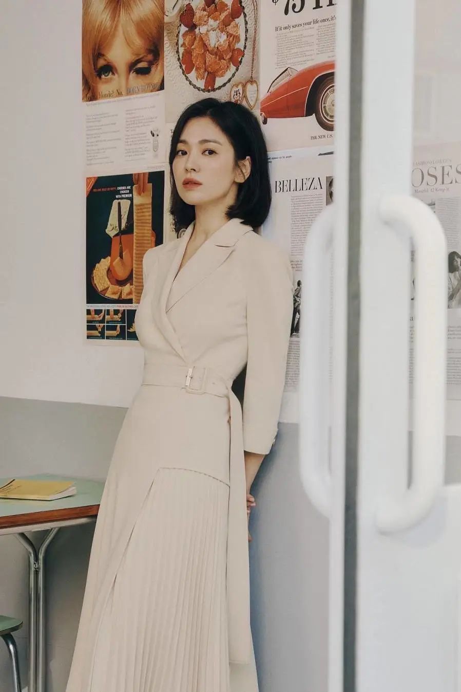 宋慧乔短发怎么打理好看又简单,宋慧乔同款短发适合方脸型